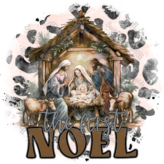 The First Noel - Christmas / Christian - Direct To Film Transfer / DTF - Heat Press Clothing Transfer