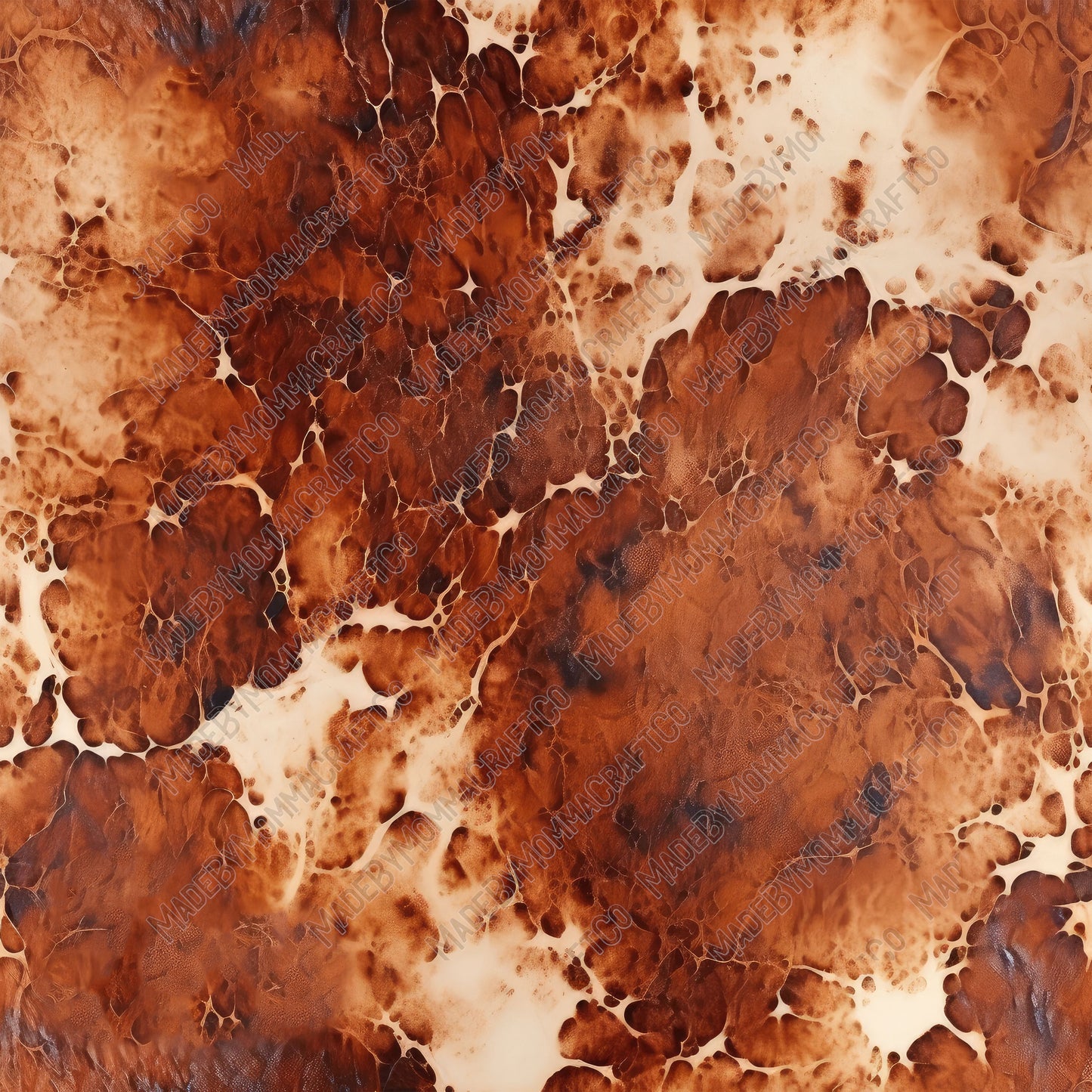 Leather Cowhide 17 - Vinyl Or Waterslide Seamless Wrap