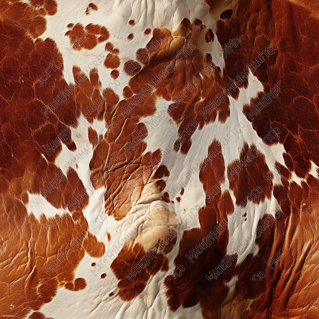 Leather Texture Cowhide - Vinyl Or Waterslide Seamless Wrap