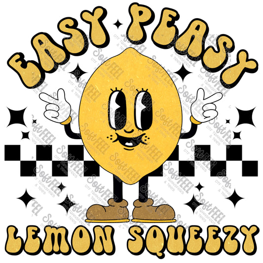 Lemon Squeezy - Women's / Youth - Direct To Film Transfer / DTF - Heat Press Clothing Transfer