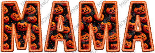 Mama Jack O Lantern - Halloween - Cheat Clear Waterslide™ or Cheat Clear Sticker Decal