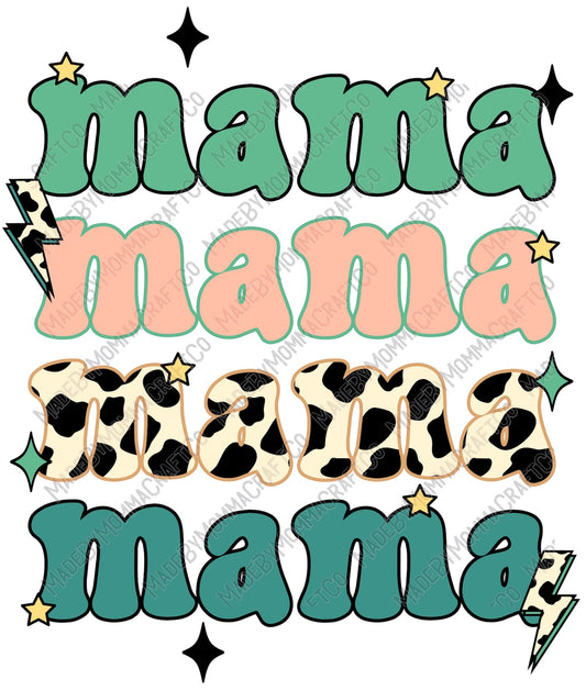 Cow Mama Mini Set - Cheat Clear Waterslide™ or White Cast Sticker