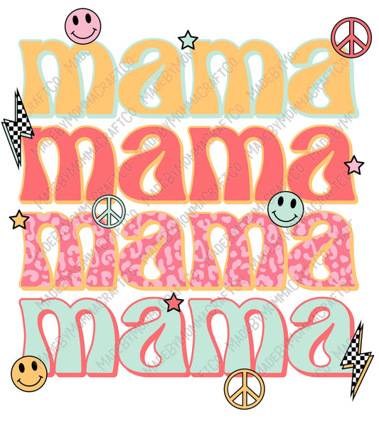 Retro Mama Mini Set - Cheat Clear Waterslide™ or White Cast Sticker