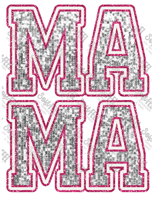 Mama Pink 2 - Women's - Direct To Film Transfer / DTF - Heat Press Clothing Transfer