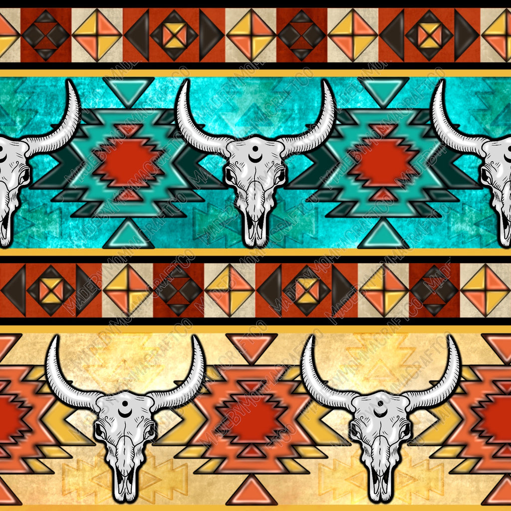 Native American Aztec 6 - Vinyl Or Waterslide Seamless Wrap | Made By ...