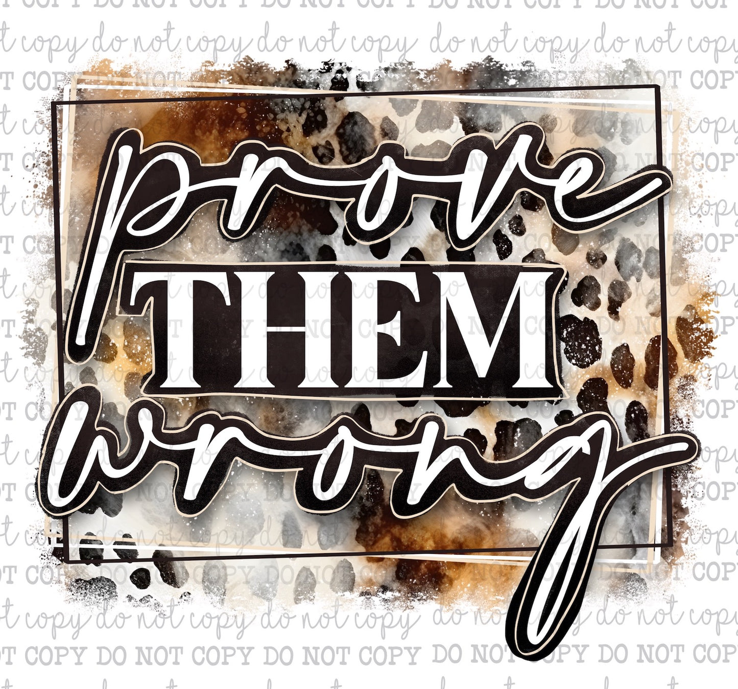 Prove Them Wrong - Women / Motivational - Cheat Clear Waterslide™ or White Cast Sticker