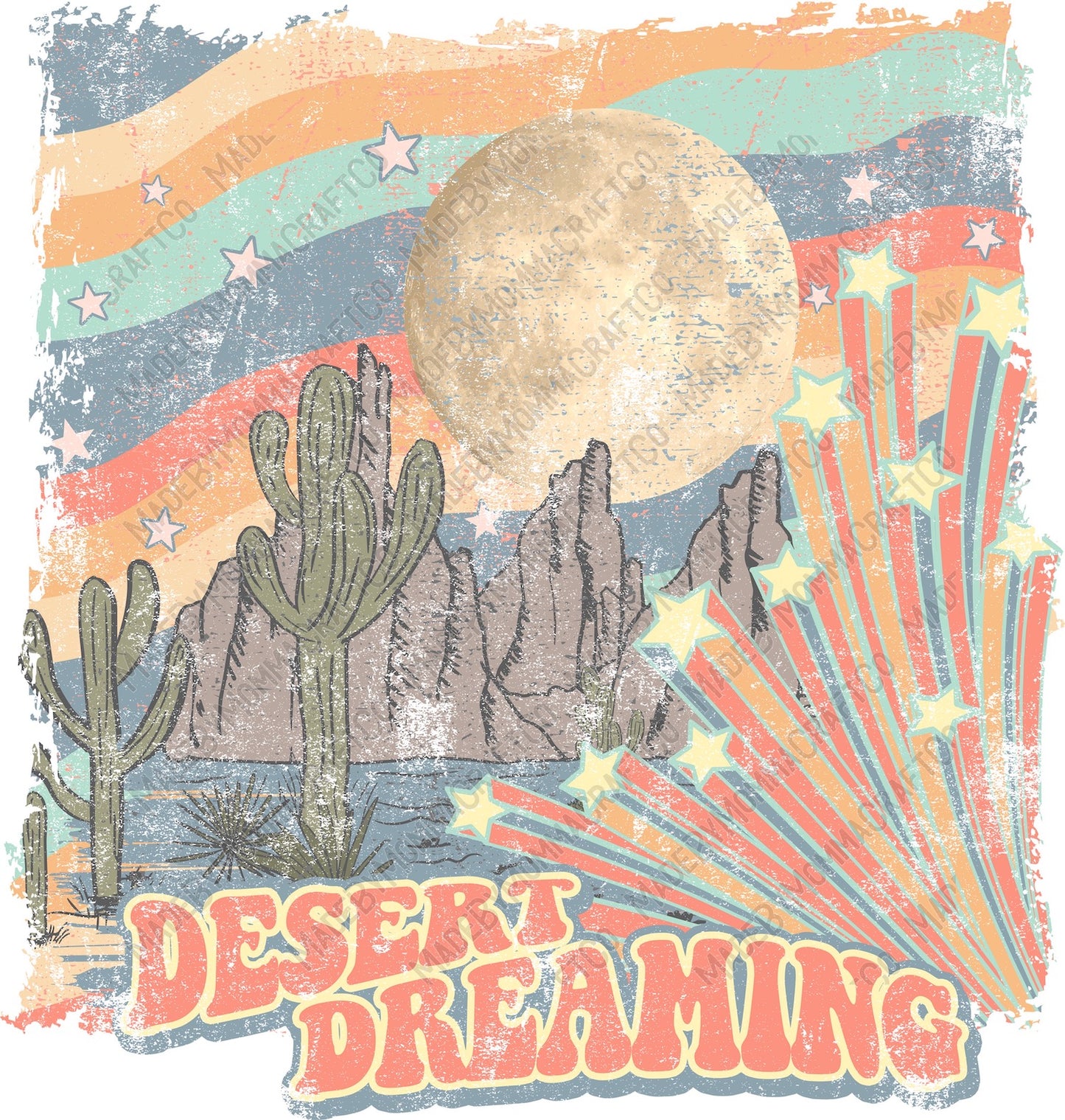 Desert Dreaming - Country Western - Cheat Clear Waterslide™ or White Cast Sticker