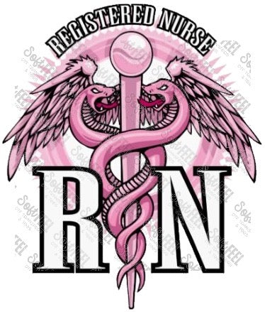 RN Wings - Women's / Occupations - Direct To Film Transfer / DTF - Heat Press Clothing Transfer