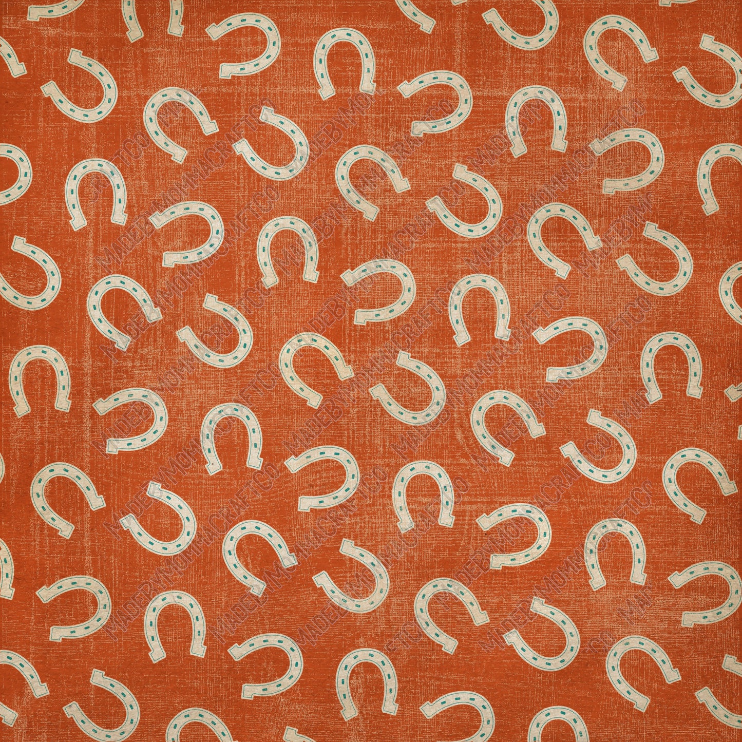 Rusty Cowboy Seamless 7 - Vinyl Or Waterslide Seamless Wrap