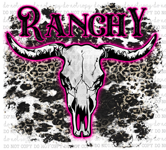 Ranchy Pink - Country Western - Cheat Clear Waterslide™ or White Cast Sticker