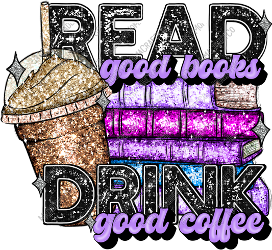 Read Good Books Sequins - Cheat Clear Waterslide™ or White Cast Sticker