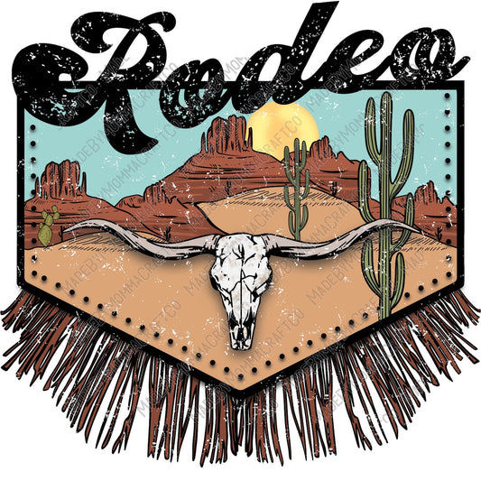 Rodeo Fringe - Country Western - Cheat Clear Waterslide™ or White Cast Sticker