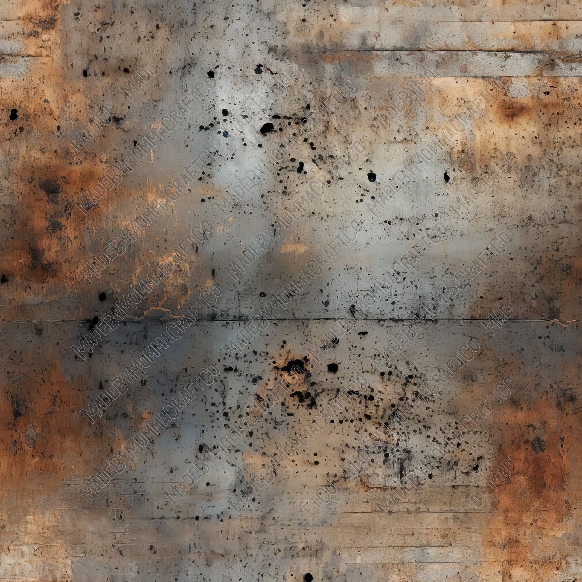 Rustic Metal Texture 1 - Vinyl Or Waterslide Seamless Wrap – Made By ...