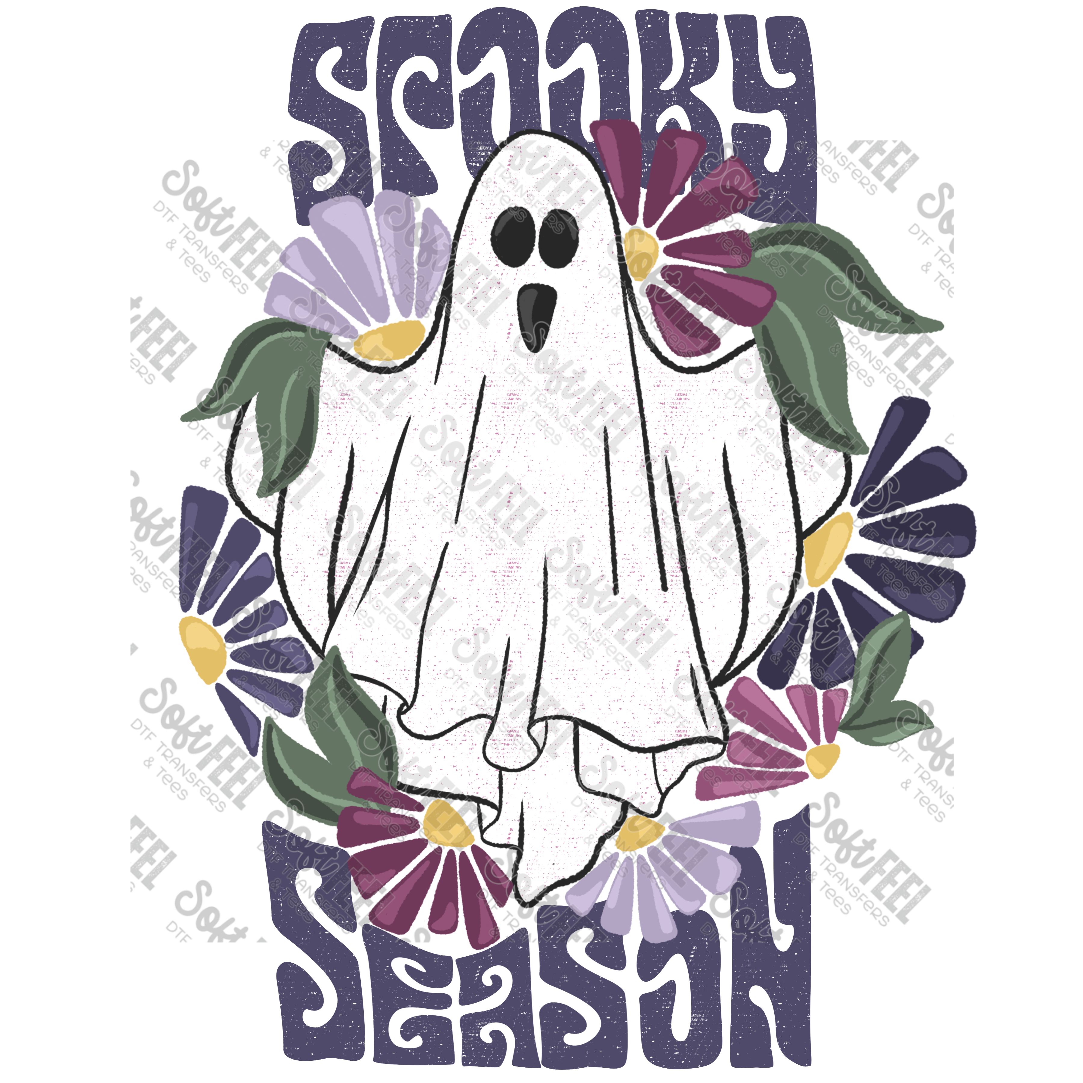 Spooky Season - Halloween / Fall - Direct To Film Transfer / DTF - Heat Press Clothing Transfer