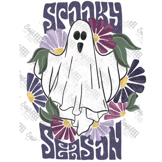 Spooky Season - Halloween / Fall - Direct To Film Transfer / DTF - Heat Press Clothing Transfer