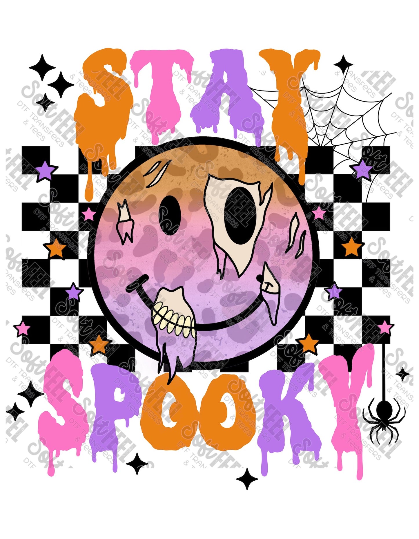 Stay Spooky - Retro / Halloween Horror - Direct To Film Transfer / DTF - Heat Press Clothing Transfer