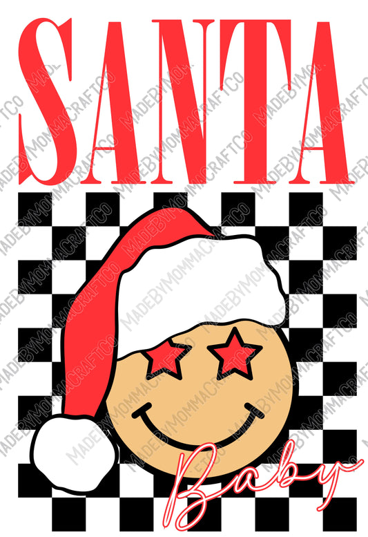 Santa Baby 2 - Christmas - Cheat Clear Waterslide™ or White Cast Sticker