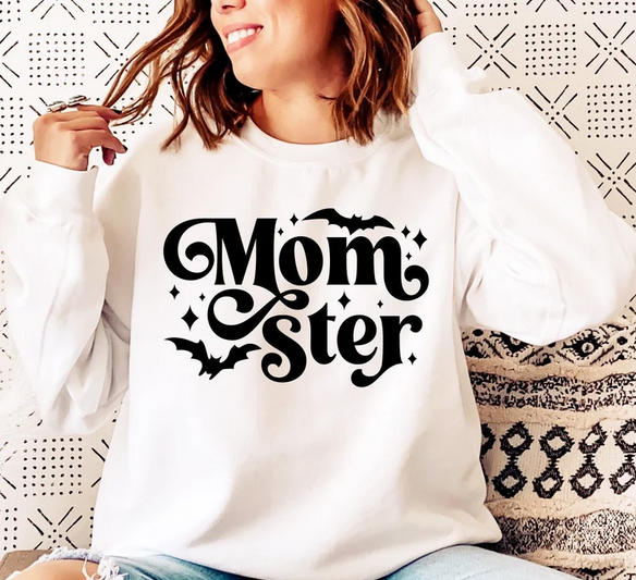 Momster - Women&#39;s / Halloween Horror - Direct To Film Transfer / DTF - Heat Press Clothing Transfer