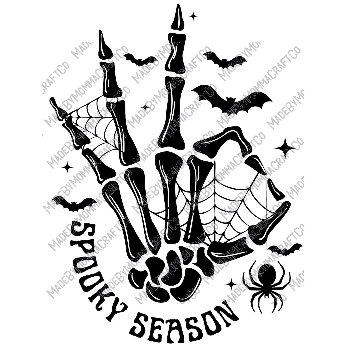 Spooky Season - Halloween Horror - Cheat Clear Waterslide™ or White Cast Sticker