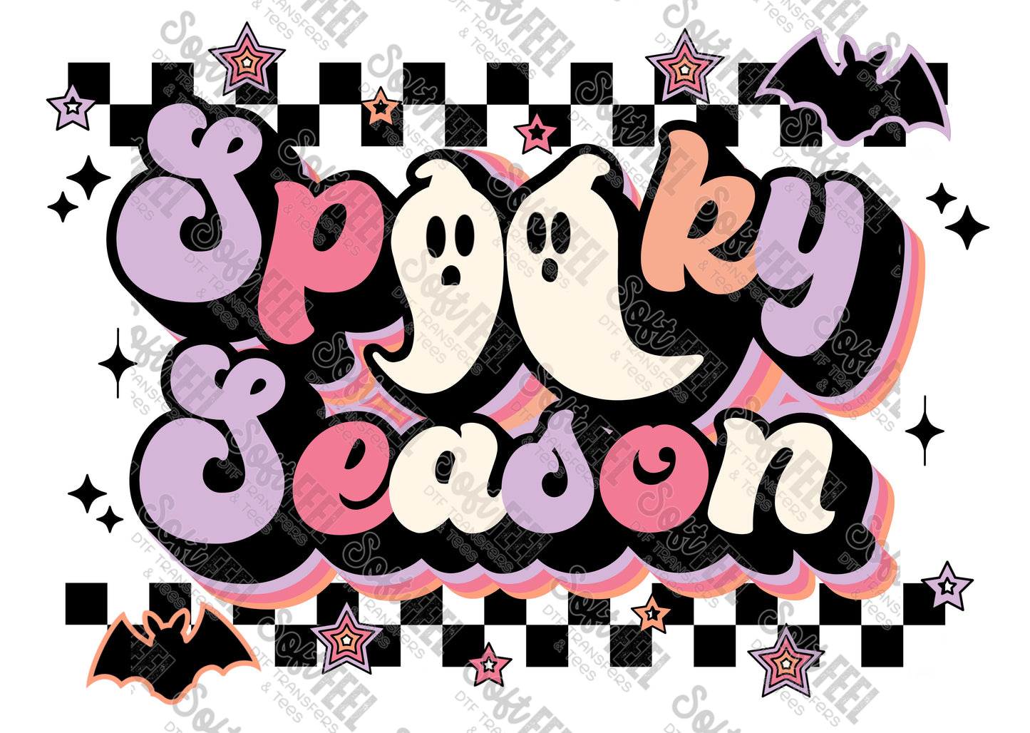 Spooky Season - Youth / Halloween Horror - Direct To Film Transfer / DTF - Heat Press Clothing Transfer