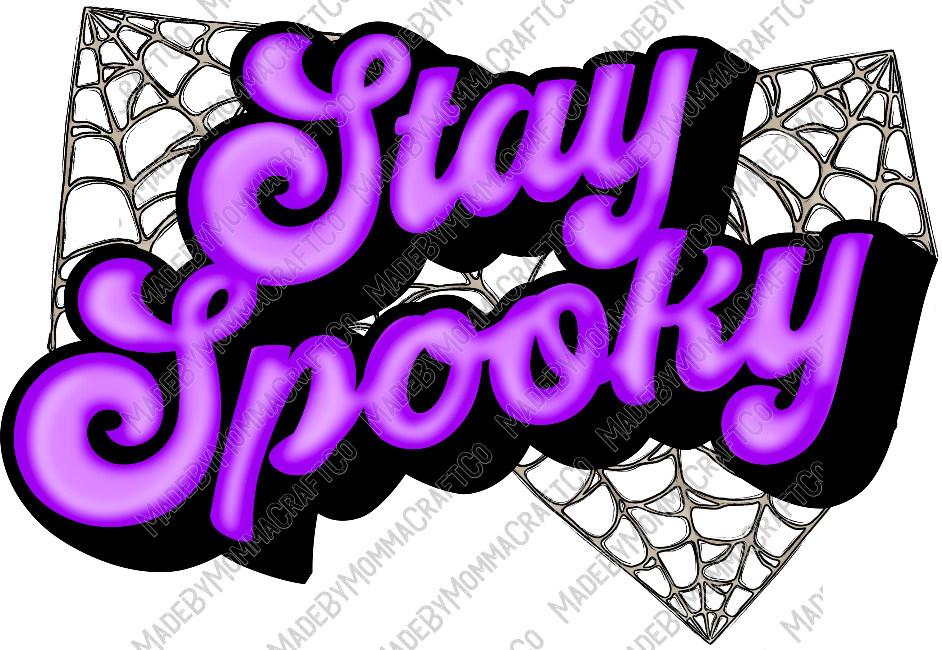 Stay Spooky - Halloween - Cheat Clear Waterslide™ or White Cast Sticker