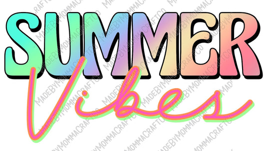 Summer Vibes Retro - Cheat Clear Waterslide™ or Cheat Clear Sticker Decal