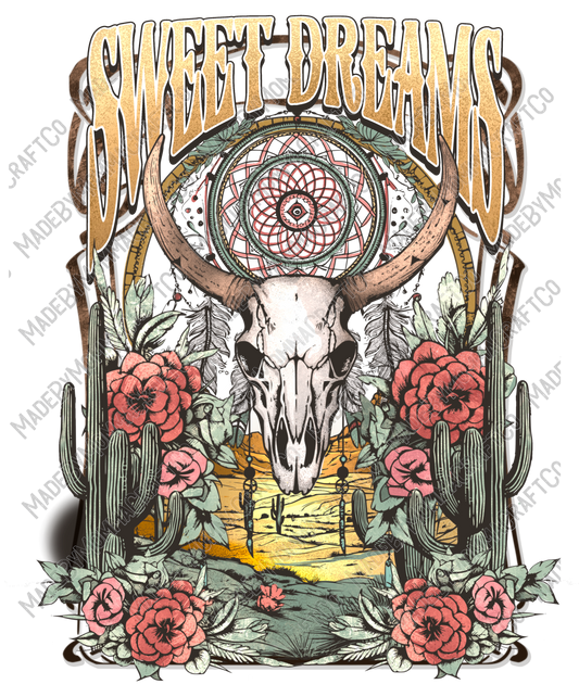 Sweet Dreams Western - Cheat Clear Waterslide™ or White Cast Sticker