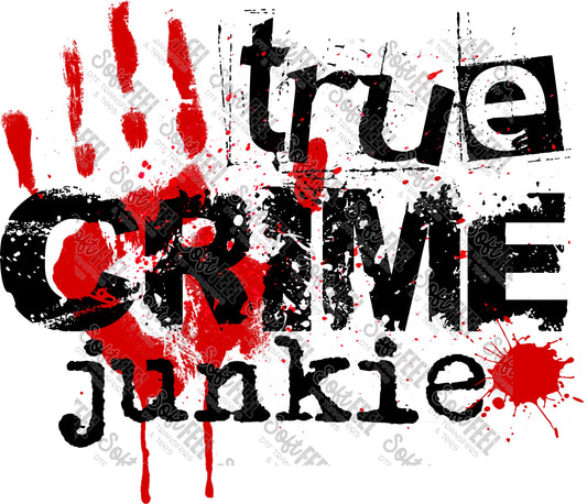TCJ - Halloween / Horror / True Crime - Direct To Film Transfer / DTF - Heat Press Clothing Transfer