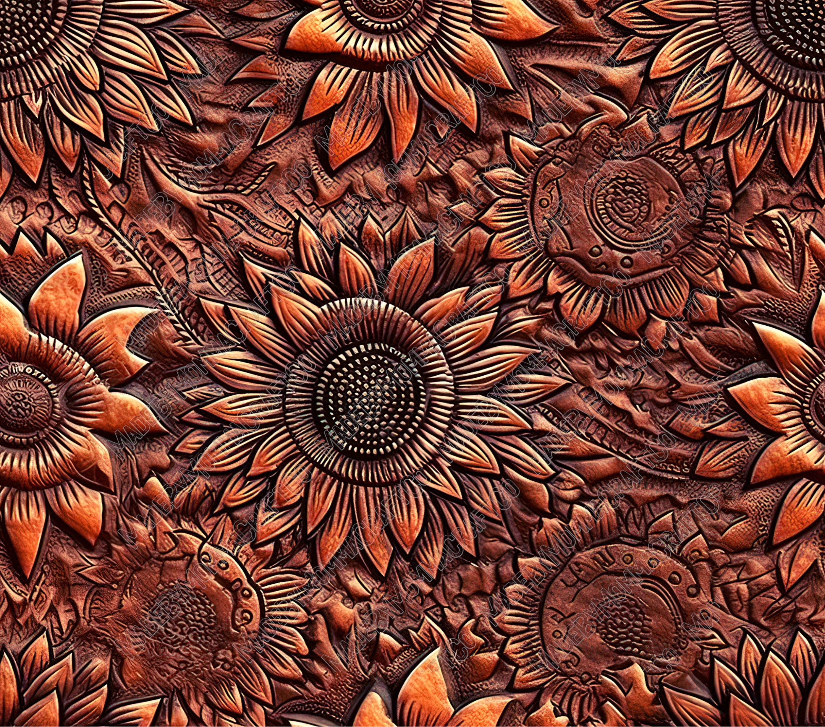 Leather 2 Rustic - Vinyl Or Waterslide Seamless Wrap