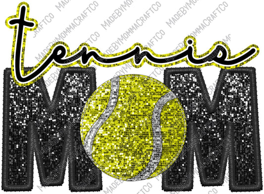 Tennis Mom - Sports - Cheat Clear Waterslide™ or White Cast Sticker