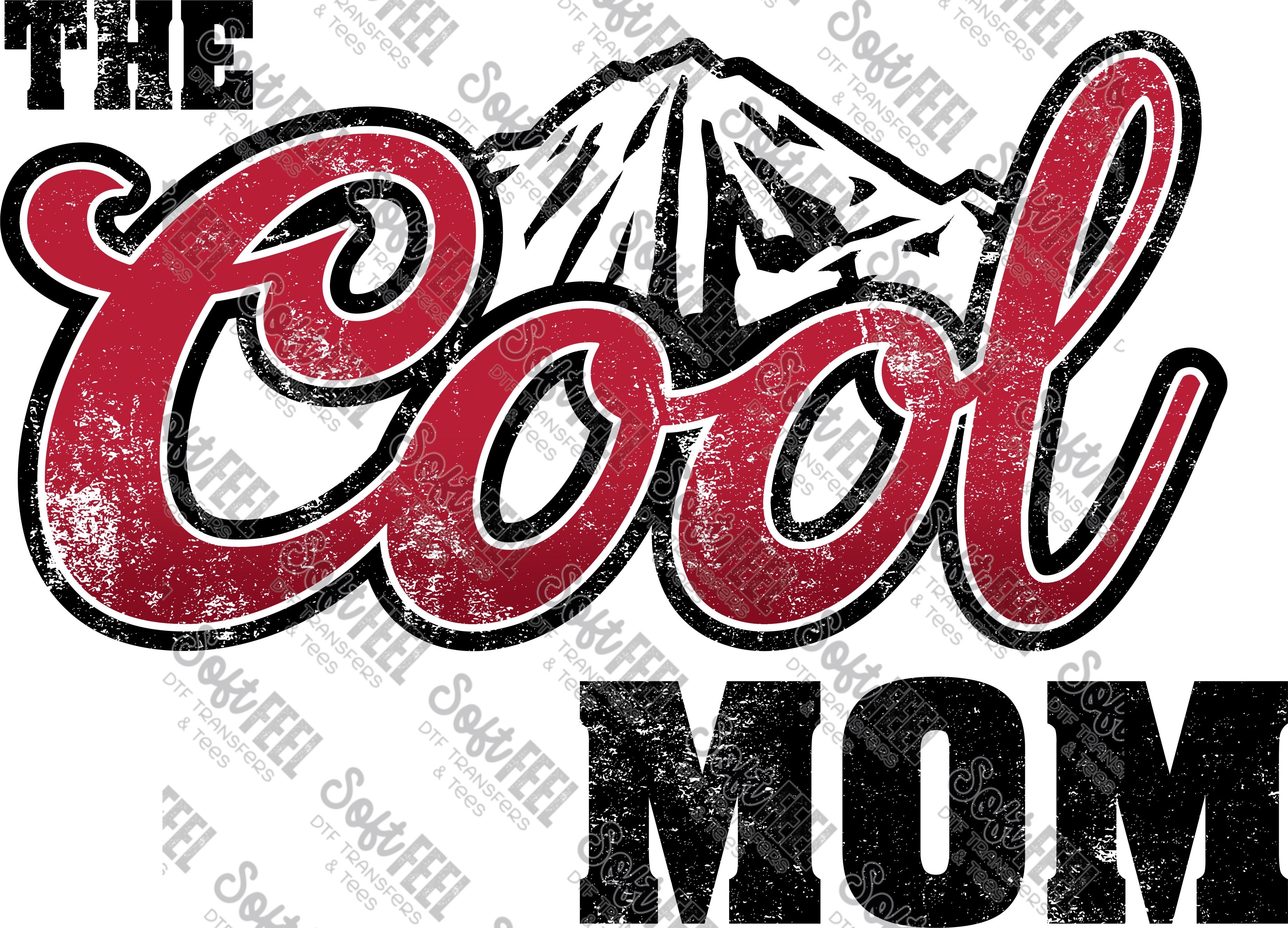 The Cool Mom - Women&#39;s / Country - Direct To Film Transfer / DTF - Heat Press Clothing Transfer