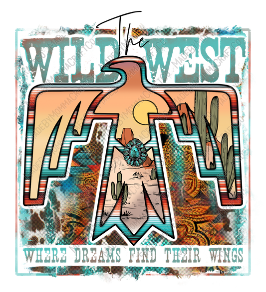 The Wild West - Country Western - Cheat Clear Waterslide™ or White Cast Sticker