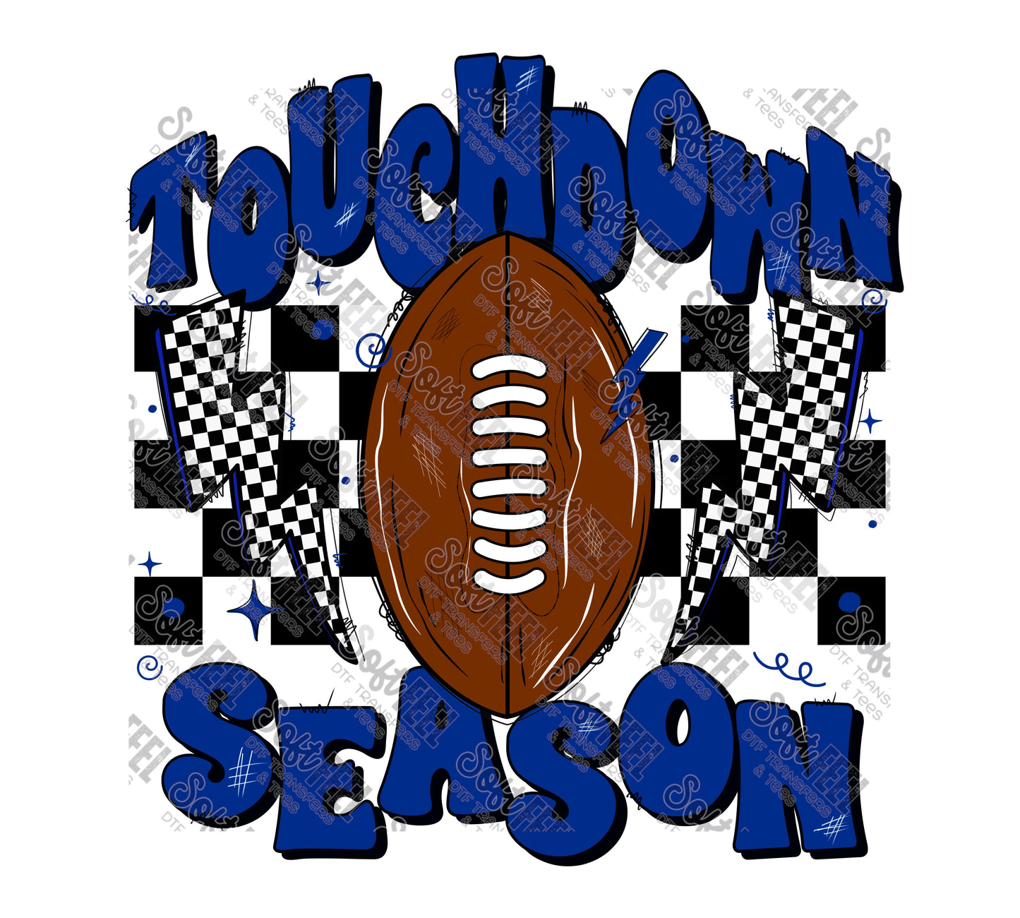 Touchdown Season 11 - Sports - Direct To Film Transfer / DTF - Heat Press Clothing Transfer