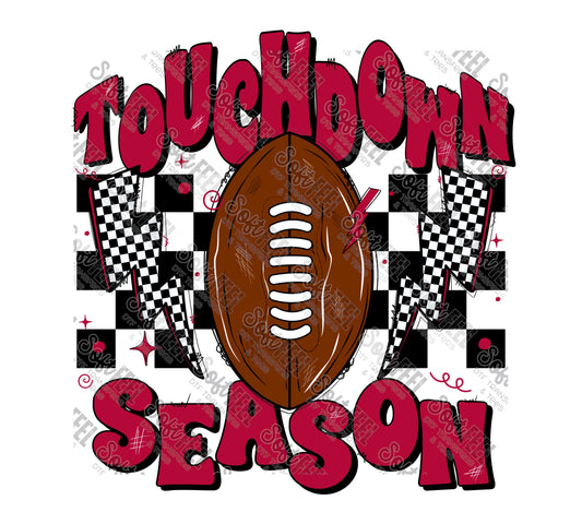 Touchdown Season 2 - Sports - Direct To Film Transfer / DTF - Heat Press Clothing Transfer