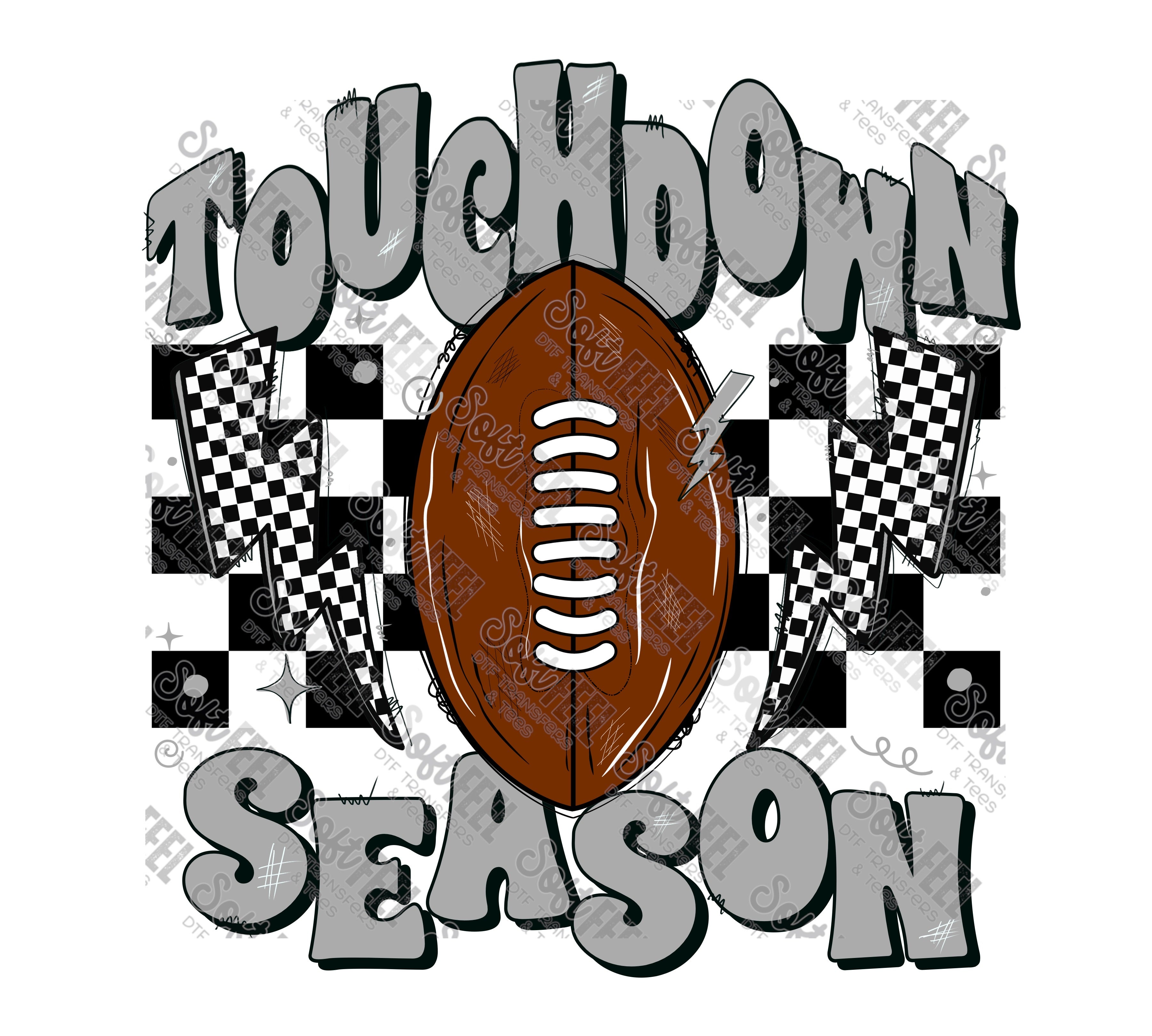 Touchdown Season 7 - Sports - Direct To Film Transfer / DTF - Heat Press Clothing Transfer