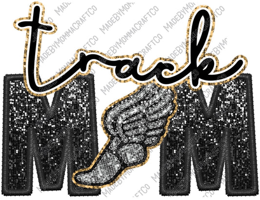 Track Mom - Sports - Cheat Clear Waterslide™ or Cheat Clear Sticker Decal