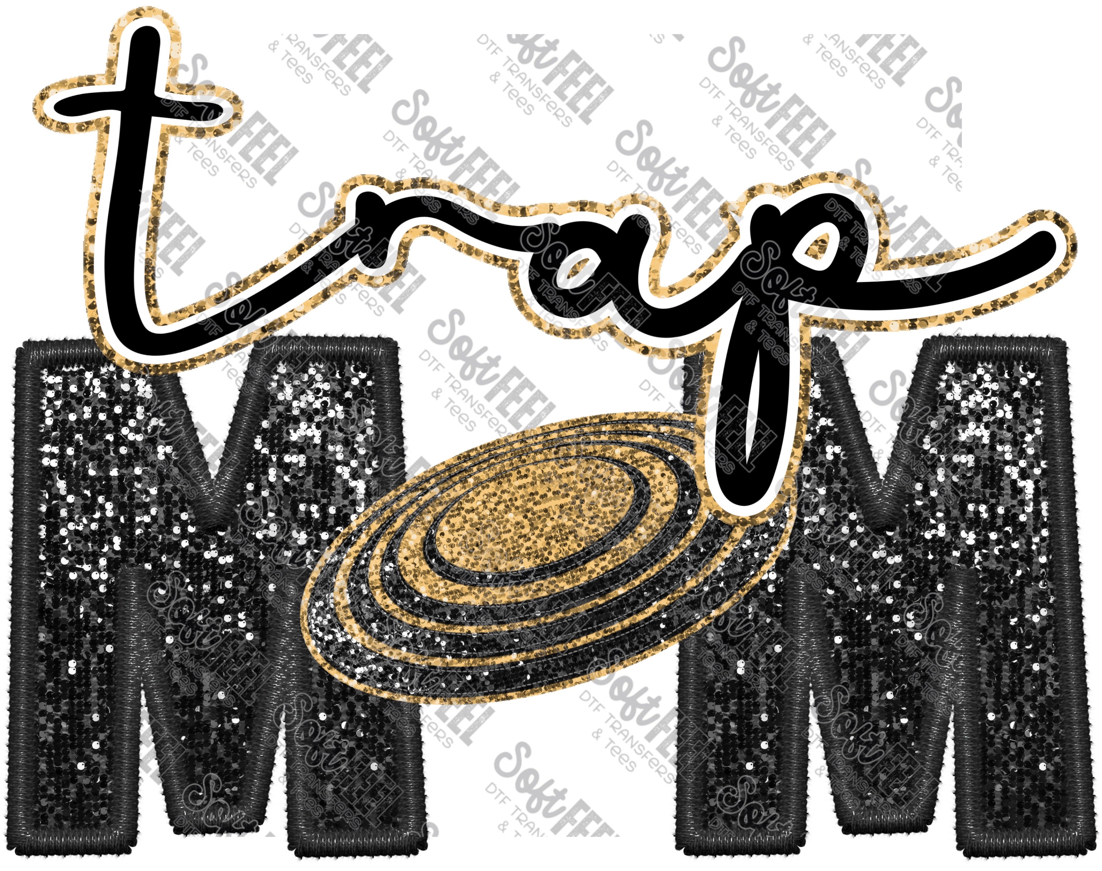 Trap Mom - Women&#39;s - Direct To Film Transfer / DTF - Heat Press Clothing Transfer