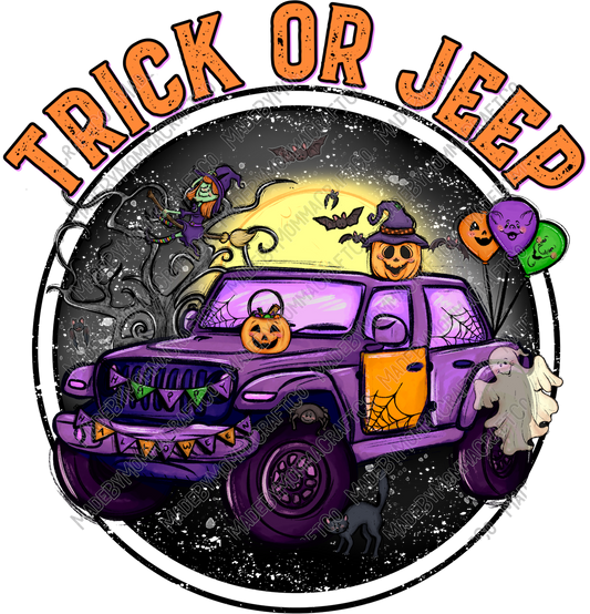 Trick or Vehicle - Cheat Clear Waterslide™ or White Cast Sticker