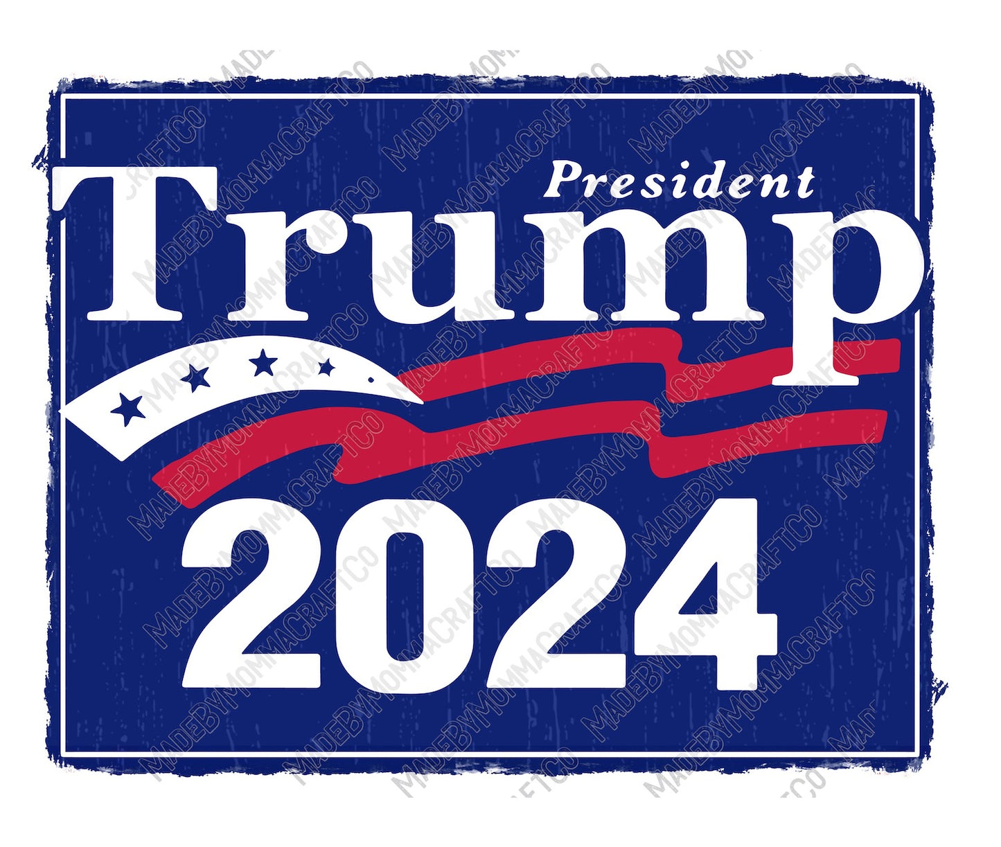 Trump 2024 - Cheat Clear Waterslide™ or White Cast Sticker