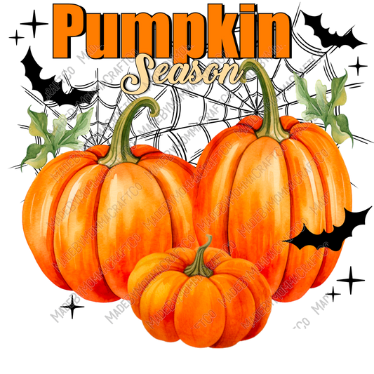 Pumpkin Season - Cheat Clear Waterslide™ or White Cast Sticker