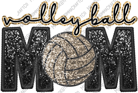 Volleyball Mom - Sports - Cheat Clear Waterslide™ or White Cast Sticker