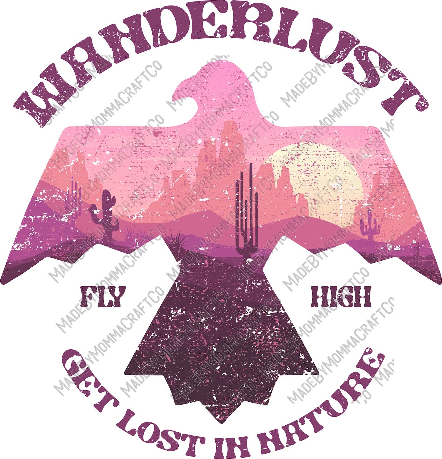 Wanderlust Thunderbird - Country Western - Cheat Clear Waterslide™ or White Cast Sticker