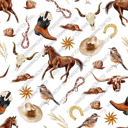WildWest Pattern 5 - Vinyl Or Waterslide Seamless Wrap