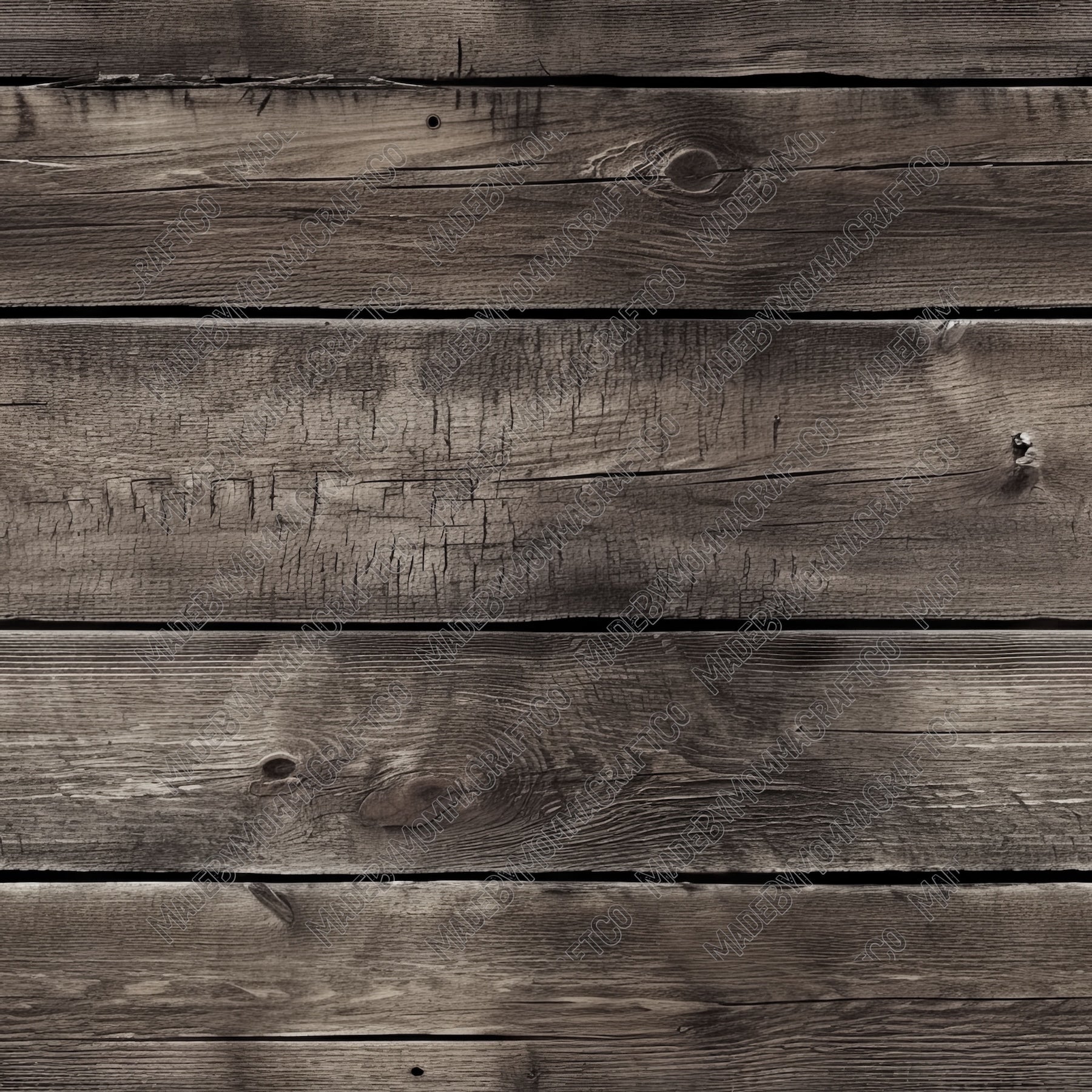 Wooden Western 14 - Vinyl Or Waterslide Seamless Wrap