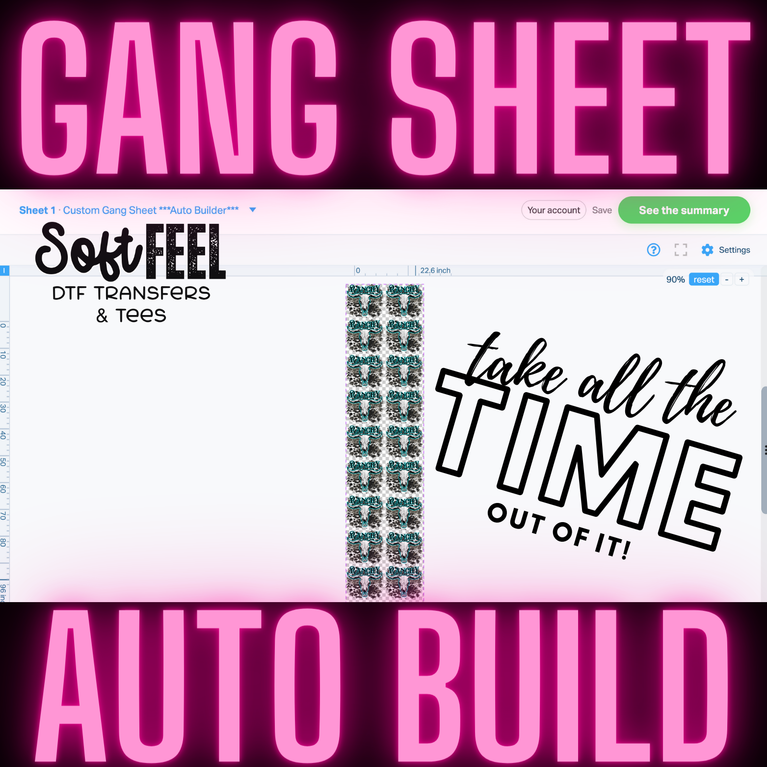 Gang Sheet Builder - Custom DTF Transfers