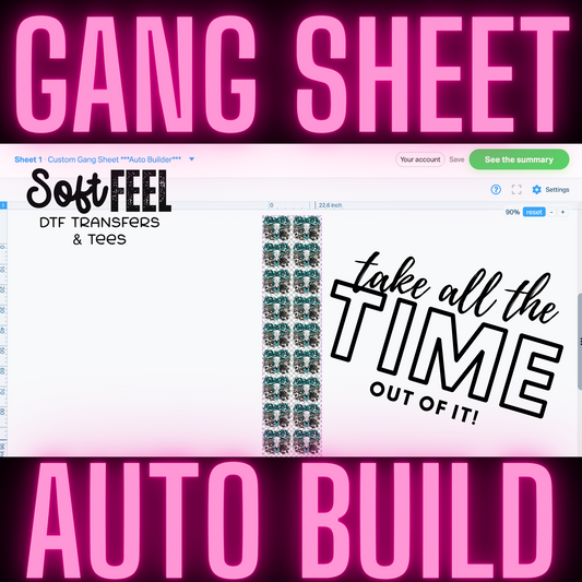Gang Sheet Auto Builder - Custom DTF Transfers