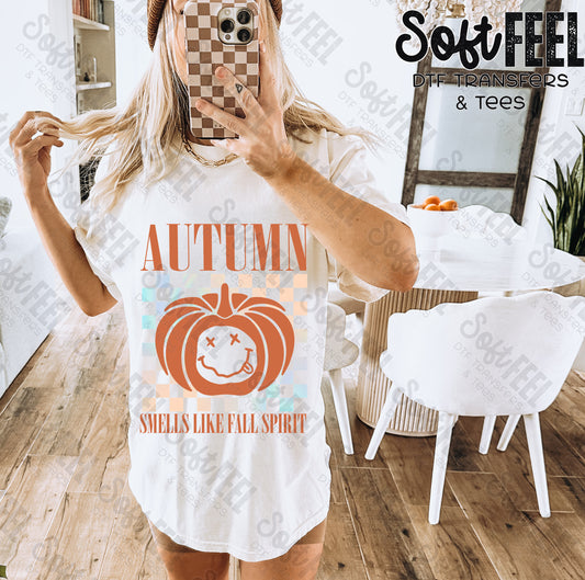 Autumn Smells - Retro / Fall - Direct To Film Transfer / DTF - Heat Press Clothing Transfer