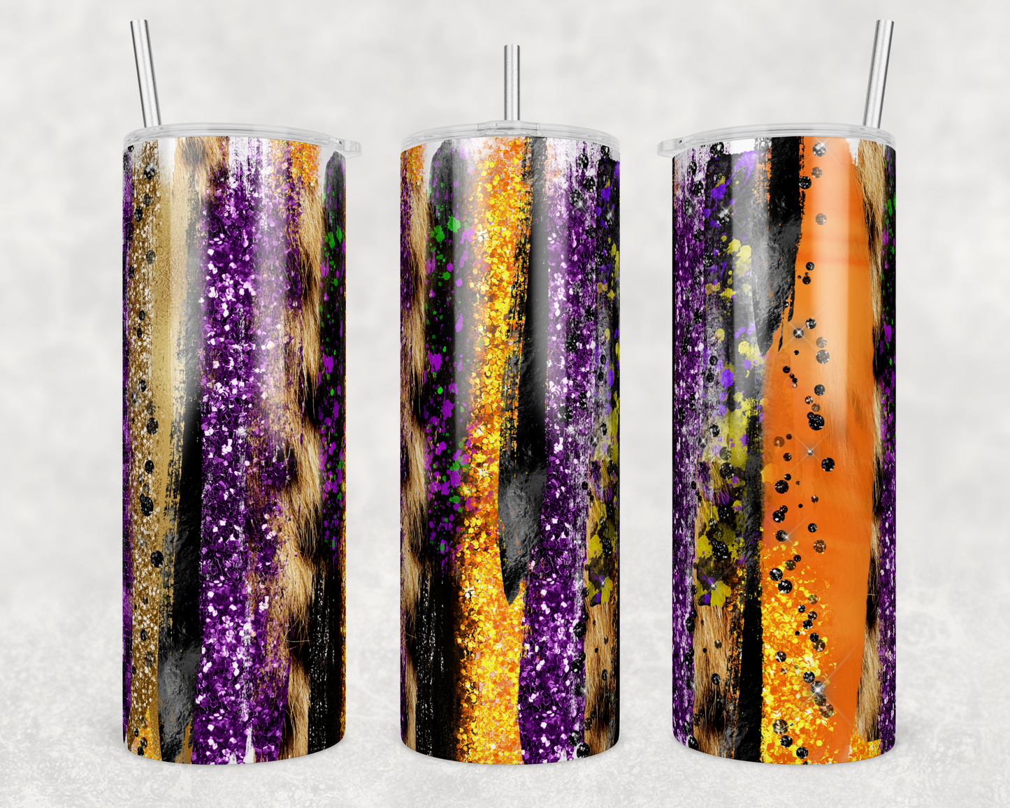 Halloween BrushStroke - Halloween - Sublimation or Waterslide Wrap - 20oz and 30oz