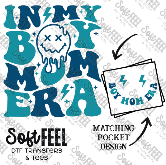 Boy Mom Era - Women's - Direct To Film Transfer / DTF - Heat Press Clothing Transfer