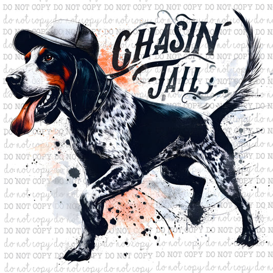 Chasin Tail Blue Tick - Hunting - Cheat Clear Waterslide™ or White Cast Sticker